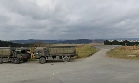 Google Sennybridge training area
