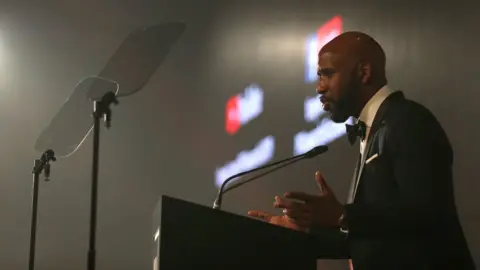 PA DJ Spoony during the 2019 PFA Awards at the Grosvenor House Hotel, London