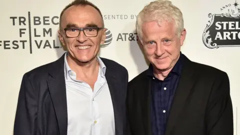 Getty Images Danny Boyle and Richard Curtis