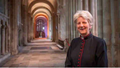 BILL SMITH Dean of Norwich Cathedral, Rev Dr Jane Hedges