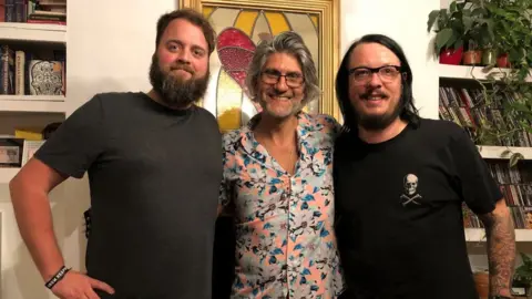 Mouth of Manliness Brad Acton, Eddy Temple-Morris and Nick Hogben