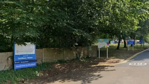 Google Tatchbury Mount Southern Health HQ in Calmore