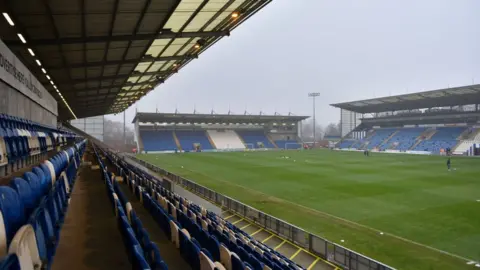 Getty Images Colchester United's Jobserve Community Stadium