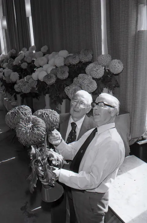 Roger Tiley The miners' flower show at Cross Keys in 1983