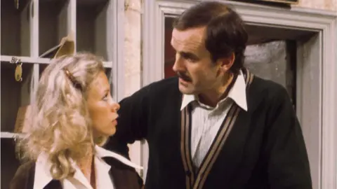 Connie Booth and John Cleese