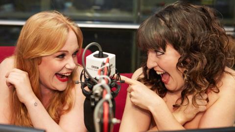 The BBC reporters who strip off to host The Naked Podcast - BBC News