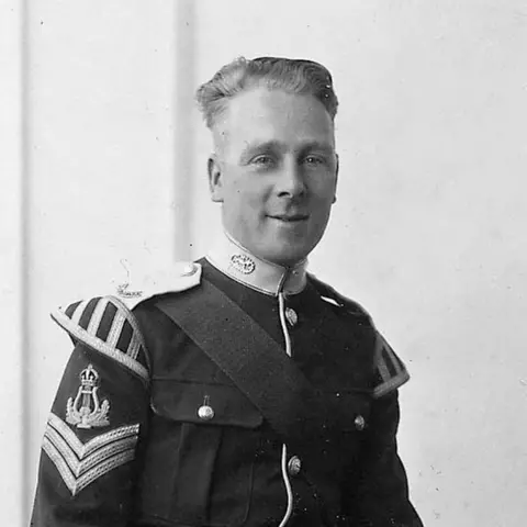 Ken Hewitt Colour Sgt Hewitt