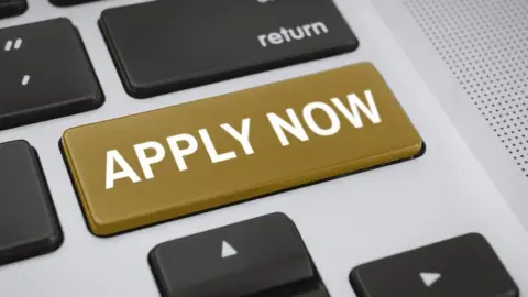 Getty Images Apply Now on Computer Keyboard Keys