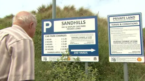 BBC Car park signs