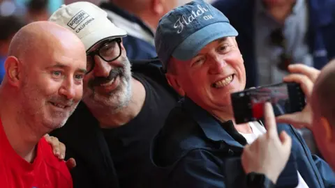 Getty Images David Baddiel and Frank Skinner