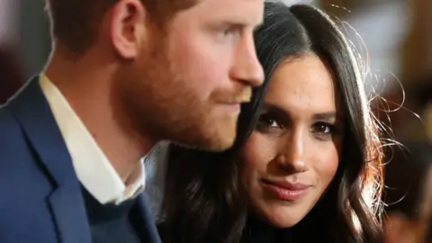 Getty Images Prince Harry and Meghan, the Duke and Duchess of Sussex