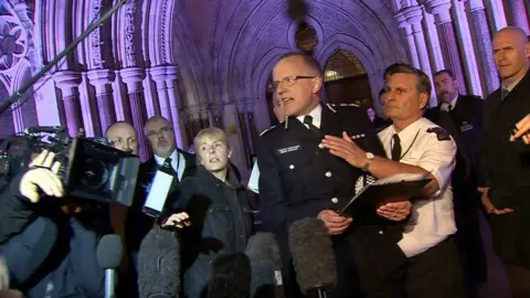 Sir Mark Rowley at Royal Courts of Justice in 2014