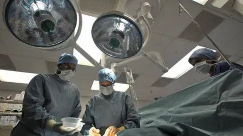 BBC Surgeons in a theatre