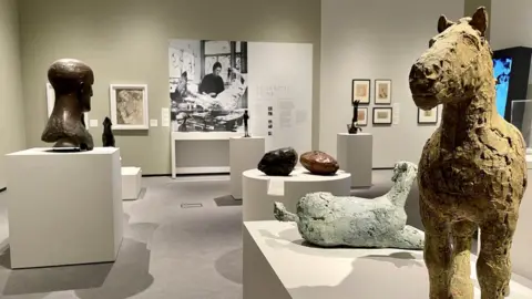 Elisabeth Frink sculpture collection at Dorset Museum