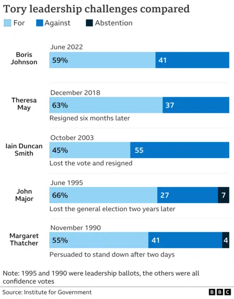 Conservative leadership challenges