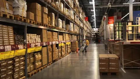 Getty Images Ikea warehouse