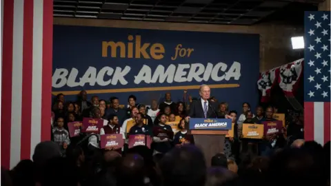 Getty Images Mike for Black America rally