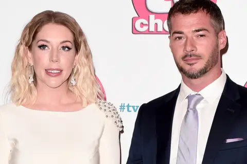 Getty Images Katherine Ryan and Bobby Kootstra attend The TV Choice Awards 2019 in London on September 09, 2019.