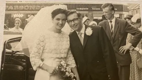 Esther Greenwood Margaret and John Lawes on their wedding day