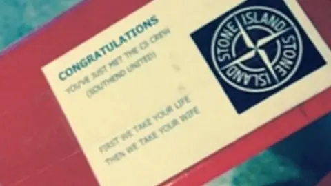 Essex Police Image from one of the men's mobile telephones