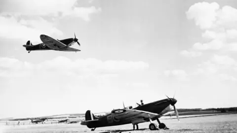 IWM Spitfires at RAF Duxford