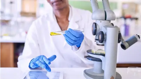 Getty Images Lab worker