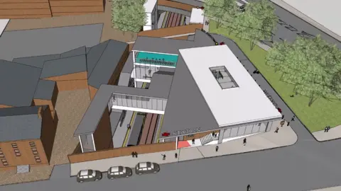 LCR Combined Authority Artist impression of Liverpool Baltic station