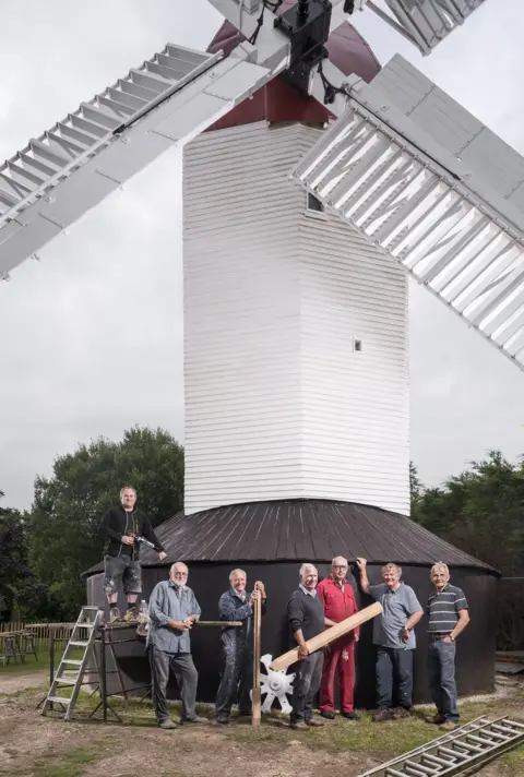 Steven Baker / Historic England Argos Hill Windmill, Argos Hill, Mayfield, East Sussex