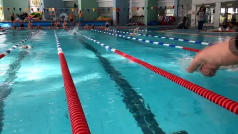 BBC Swimmers at Beau Sejour