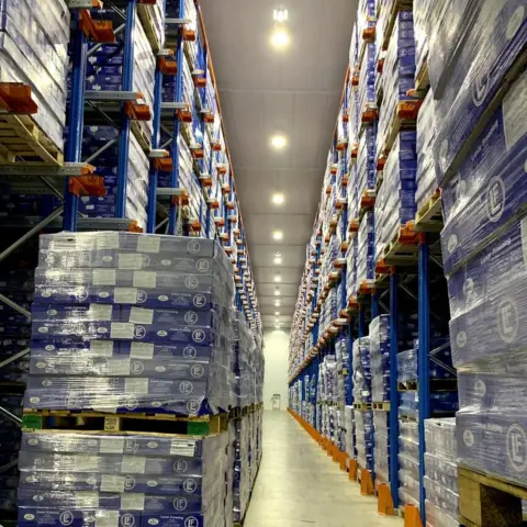 BBC Fish in storage