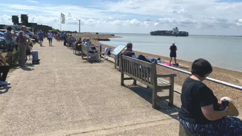 Felixstowe beach