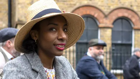 PA Media Tweed Run participant