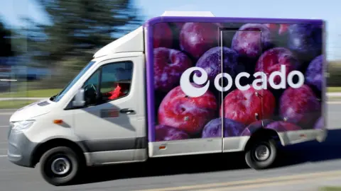 Reuters Ocado van