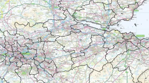 Boundary Commission for Scotland Map of new constituency boundaries