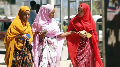 Getty Images Women in Somali region in Ethiopia