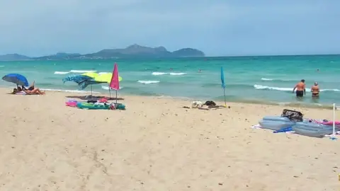 Mark Steenson Beach in Majorca