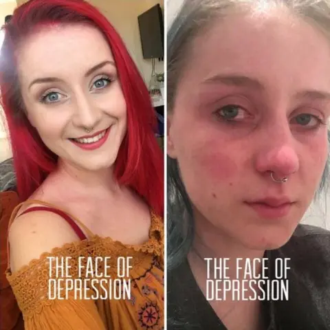 Amelia Smith The Face of depression