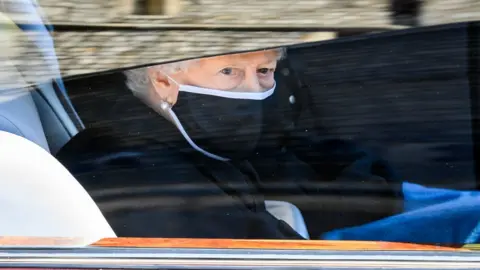 PA Media Queen in car