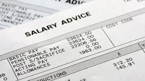 BBC Salary advice slips