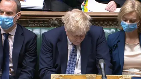 House of Commons Boris Johnson
