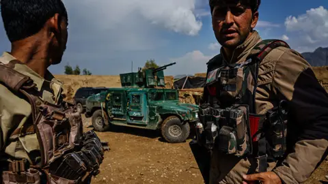 Getty Images Afghan forces