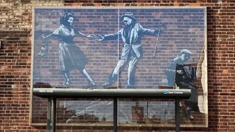 BBC Banksy art