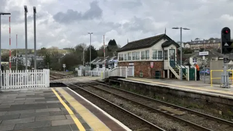 Network Rail Lostwithiel station