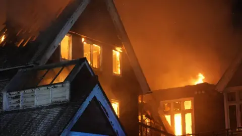 Eddie Mitchell Fire fighters in Haywards Heath