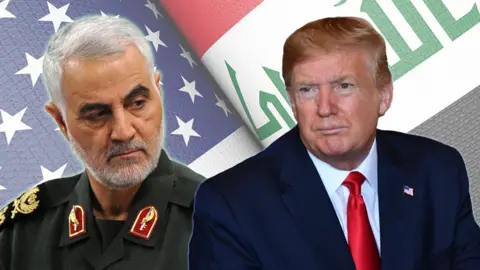 Getty Images Qasem Soleimani and Donald Trump