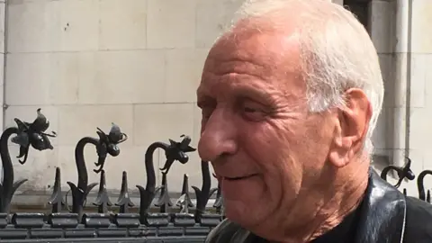 BBC Paul Cleeland outside the court - 12/7/18