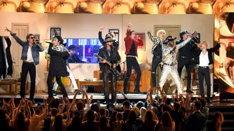 Getty Images BTS and Lil Nas X