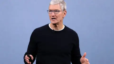 Getty Images Apple CEO Tim Cook revealed the plans in a company-wide memo