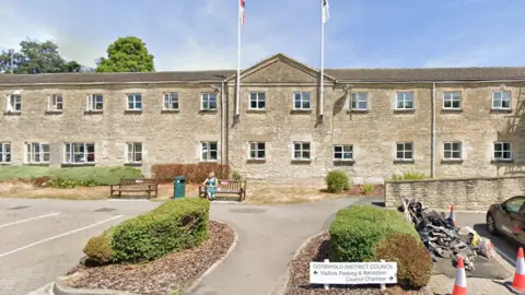 Google Cotswold District Council offices in Cirencester