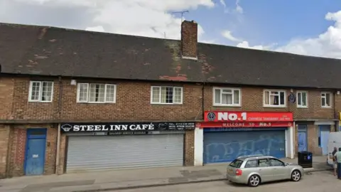 Google Streetview The Steelers Healers support workshop is based in the Steel Inn on the Manor estate in Sheffield